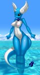 absurd_res anthro anthrofied blush breasts dragonair elpatrixf erect_nipples female hi_res nintendo nipples nude pokémon pussy sea solo video_games water wide_hips
Rating: Explicit
Score: 20
User: chdgs
Date: March 04, 2014