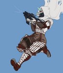 anthro armor armored_boots femboy gun hood_up hunter_(destiny_2) machine male ranged_weapon solo thick_thighs weapon famousartpotato destiny_(video_game) destiny_2 xiro_decobray exo exo_(destiny) reptile robot scalie snake absurd_res hi_res