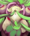 2011 5:6 anus bdsm bodily_fluids bondage bound carnivorous_plant censor_bar censored digital_media_(artwork) female feral generation_1_pokemon generation_5_pokemon genital_fluids genitals glowing glowing_eyes group ineffective_censorship legs_up mizo_ne nintendo plant plant_pred plant_sex pokemon pokemon_(species) pussy red_eyes reptile scalie snivy spread_legs spread_pussy spreading teeth tentacles vaginal_fluids victreebel vore