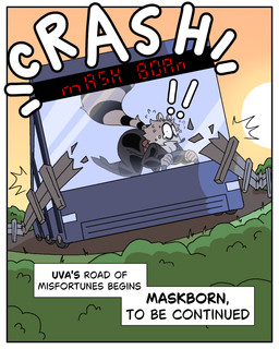 anthro big_breasts big_butt black_clothing bodily_fluids bodysuit boots breasts bus butt clothed clothing commercial_vehicle crash crashing driving driving_bus driving_car female female_anthro femme_fatale footwear fur high_heeled_boots high_heels huge_breasts markings pouch_(clothing) raccoon_tail ring_(marking) ringed_tail scared shoes skinsuit solo striped_markings striped_tail stripes sweat tail tail_markings tears tears_of_fear text thief tight_clothing vehicle diegutan uva_the_raccoon mammal procyonid raccoon 4:5 absurd_res aliasing binary_drawing comic digital_drawing_(artwork) digital_media_(artwork) english_text hi_res