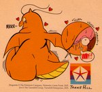 ambiguous_gender anal anus bestiality big_anus big_butt bodily_fluids butt butt_fetish copyright_symbol deep_rimming dialogue duo face_in_ass facesitting feral heart_symbol interspecies kissing logo male muffled muffled_speech open_mouth oral orange_body pokephilia rimming sex simple_background sitting_on_another size_difference slurping sound_effects speech_bubble sucking sweat sweatdrop symbol tail text wings hoosierman9911a game_freak mythology nintendo pokemon jon_(hoosierman9911a) dragon dragonite generation_1_pokemon human mammal mythological_creature mythological_scalie pokemon_(species) scalie 2025 absurd_res artist_logo artist_name copyright_name digital_media_(artwork) hi_res signature