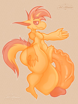 animal_genitalia anthro balls big_balls big_butt big_penis bottom_heavy butt claws curvy_figure femboy fur genitals hair huge_balls huge_butt huge_penis hyper hyper_genitalia long_ears male multicolored_body multicolored_fur nude penis red_hair sheath short_male shortstack shortstack_male side_view slightly_chubby smile tail thick_thighs vein veiny_penis wide_hips art_imaniac oliver_(art_imaniac) unknown_species 3:4 hi_res young_(lore)