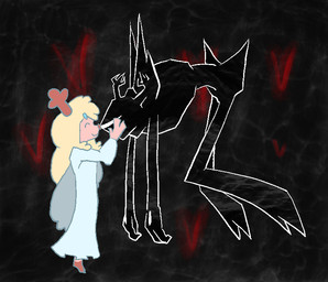 ^_^ anthro armor black_armor black_body blonde_hair brown_horn brown_nose clothed clothed_female clothing duo eyes_closed female fully_clothed fully_clothed_female hair horn knight light_dress nuzzling side_view smile warrior alyfia deltarune undertale_(series) noelle_holiday roaring_knight deer mammal new_world_deer reindeer full-length_portrait portrait