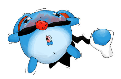 anus ball_gag bodily_fluids crying erection feral gag gagged genital_fluids genitals holding_tail male penis precum tail tears x_anus bannertail nintendo pokemon generation_2_pokemon marill pokemon_(species)