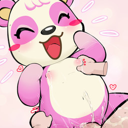 anthro anthro_focus anthro_penetrated areola belly black_nose blush blush_stickers bodily_fluids breast_fondling breast_play breasts chibi cum cum_in_vagina cum_inside cum_on_belly cum_on_body cum_on_penis cum_on_self cumshot disembodied_hand duo ejaculation emanata erection eyelashes eyes_closed faceless_character faceless_human faceless_male featureless_arms female female_anthro female_focus female_penetrated first_person_view fondling fur genital_fluids genitals hand_on_breast hand_on_leg hand_on_thigh happy happy_sex heart_symbol human_on_anthro human_penetrating human_penetrating_anthro humanoid_genitalia humanoid_penis interspecies inverted_nipples lactating male male/female male_human/female_anthro male_penetrating male_penetrating_female milk milk_on_chest milk_on_hand mitten_hands motion_lines multicolored_body multicolored_fur navel nipples nude nude_anthro nude_female on_model open_mouth penetration penile penile_penetration penis penis_in_vagina pink_areola pink_background pink_body pink_ears pink_fur pink_nipples pink_tongue pink_vulva projectile_lactation round_ears round_nose sex simple_background slightly_chubby slightly_chubby_anthro slightly_chubby_female small_breasts solo_focus sweat tail tail_motion tailwag tongue two_tone_body two_tone_fur vaginal vaginal_fluids vaginal_fluids_on_penis vaginal_penetration vulva white_body white_fur yellow_inner_ear aka_leopard animal_crossing nintendo pinky_(animal_crossing) bear giant_panda human mammal 1:1 absurd_res hi_res