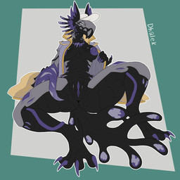 anthro areola black_body breasts butt claws clothed clothing coat ear_tuft female fur genitals glowing hat headgear headwear inner_ear_fluff multi_eye nipples nude partially_clothed presenting presenting_vulva purple_areola purple_insides purple_nipples purple_vulva simple_background solo spread_legs spreading tail tentacle_arms topwear tuft undressing unusual_anatomy unusual_insides unusual_tail vulva dhalek digital_extremes tencent warframe xena_(kaitofalonx) alien helminth_charger kubrow mammal 1:1 absurd_res digital_media_(artwork) hi_res