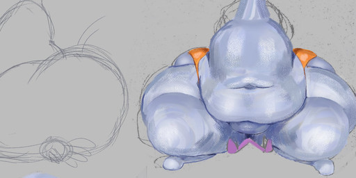 anthro belly big_belly big_butt butt clothing duo facesitting female feral male male/female navel overweight overweight_female panties simple_background sitting sitting_on_another size_difference thick_thighs underwear wide_hips parumpi friendship_is_magic hasbro my_little_pony mythology derpy_hooves_(mlp) spike_(mlp) dragon equid equine horse mammal mythological_creature mythological_scalie pony scalie hi_res sketch