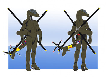 aircraft airplane anthro back_wings cockpit featureless_crotch fin front_view green_body helicopter machine male metallic_body not_furry nude nude_anthro nude_male propeller rear_view simple_background solo tail tail_fin vehicle wheel wheel_feet wings ndragon3 aeromorph living_aircraft living_machine living_vehicle digital_media_(artwork) hi_res model_sheet multiple_images