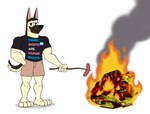 Rating: s
ID: 5649844
Date: 2025-06-17 21:44:38 -0400
Status: active
Score: 1
2025 anthro biped book bottomwear canid canine canis clothed clothing domestic_dog doritohead english_text fire food german_shepherd hand_in_pocket harry_potter_(series) herding_dog hi_res kaine_lewis lgbt_pride male mammal meat muscular muscular_anthro muscular_male pastoral_dog pockets pride_colors sausage shirt shorts solo tail text text_on_clothing text_on_shirt text_on_topwear topwear transgender_pride_colors vincian_pride_colors post #5649844