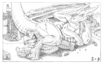 5-d anal anal_insertion anal_penetration anal_vore anthro anus digestion dildo dragon giant improvised_dildo insertion lizard macro male monochrome penetration penis relaxing reptile scalie sex_toy ship shuttle smile vorarephilia vore wings
Rating: Explicit
Score: 16
User: dragonrump
Date: March 06, 2013