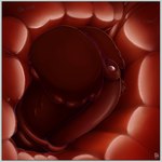 ambiguous_form ambiguous_gender ambiguous_penetration bodily_fluids border duo genital_fluids grey_border internal male male/ambiguous penetration penile penile_penetration precum swelling cormac_(artist) buck_(cormac) cinos_ruddertail kaz_(thegrandpuppeteer) ambiguous_species 1:1 hi_res