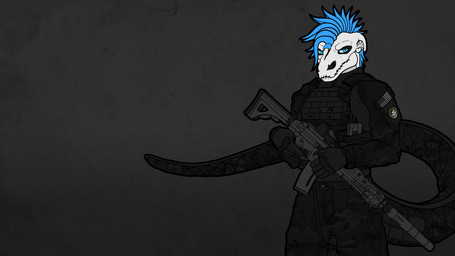 american_flag anthro assault_rifle bodypaint bone bottomwear bulletproof_vest camo camo_bottomwear camo_clothing camo_pants camo_print camo_shirt camo_topwear clothing combat_gear combat_gloves combat_shirt ears_tied_back eotech face_paint female fx-05_xiuhcoatl gloves gun hair handwear holding_gun holding_object holding_ranged_weapon holding_weapon holographic_sight laser_pointer long_hair long_tail looking_at_viewer machine_gun magazine_(gun) mercenary military multicam pants pattern_bottomwear pattern_clothing pattern_pants pattern_shirt pattern_topwear plate_carrier private_military ranged_weapon rifle rifle_sling shirt silencer skull skull_patch solo suppressed_weapon tactical_gear tactical_gloves tactical_load_carring_vest tactical_pants tail tail_sock topwear trigger_discipline united_states_of_america vest weapon rebeldragon101 mythology christa_(rebeldragon101) dragon mythological_creature mythological_scalie scalie 16:9 hi_res widescreen