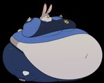 anthro badge belly belly_expansion belly_inflation big_belly big_breasts big_butt big_cheeks blue_bottomwear blue_clothing blue_eyes blue_pants blue_shirt blue_topwear blush body_inflation bottomwear breast_expansion breasts butt butt_expansion cheek_bulge clothing expansion exposed_belly female grey_body grey_ears grey_tail huge_belly huge_breasts huge_butt hyper hyper_belly hyper_butt immobile inflation inflation_fetish long_ears looking_down looking_down_at_self navel obese overweight pants pink_inner_ear pink_nose police police_badge police_uniform puffed_cheeks scut_tail shirt short_tail simple_background solo spherical_inflation tail tight_clothing topwear transparent_background uniform ridiculouscake disney zootopia judy_hopps european_rabbit lagomorph leporid mammal oryctolagus rabbit 2019 absurd_res alpha_channel colored digital_media_(artwork) hi_res