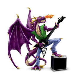 3_toes accessory amplifier anthro band biped bottomwear clothed clothing electric_guitar feet fire furgonomics guitar jacket jewelry male membrane_(anatomy) membranous_wings musical_instrument pants piercing playing_guitar playing_music plucked_string_instrument pose purple_body raised_leg ring simple_background solo speaker standing step_pose string_instrument tail tail_accessory tail_jewelry tail_ring toes topwear torn_clothing white_background wings unknown_artist mythology dragon mythological_creature mythological_scalie scalie low_res