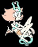 2022 alien alien_humanoid alpha_channel alternate_species barefoot bottomwear cartoon_network clothing demon demon_humanoid discount-supervillain feet female forehead_gem gem gem_(species) horn horned_humanoid humanoid midriff not_furry pearl_(gem_species) pearl_(steven_universe) shorts simple_background solo steven_universe transparent_background winged_humanoid wings