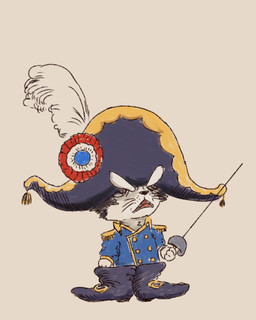 anthro bicorne big_hat black_boots black_clothing black_footwear boots clothing epaulet feather_hat footwear france hat headgear headwear holding_melee_weapon holding_object holding_rapier holding_sword holding_weapon male melee_weapon military military_clothing military_uniform napoleonic open_mouth rapier shoes simple_background solo sword teeth teeth_showing tongue uniform weapon wearing_boots wearing_hat reynard_goodfellow domestic_cat felid feline felis mammal 4:5 hi_res