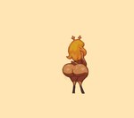 anthro ass_growth big_butt bimbofication blonde_hair butt butt_expansion expansion female growth hair huge_butt hyper hyper_inflation inflation nude solo decisivetang deltarune undertale_(series) noelle_holiday deer mammal new_world_deer reindeer 2022 animated low_res