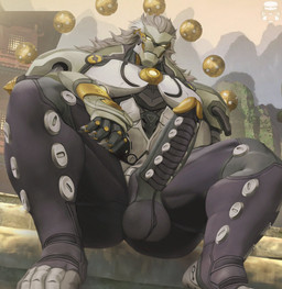 balls barazoku erection genitals glans hair machine penis sitting bozi bozi_exe mihoyo zenless_zone_zero banyue_(zenless_zone_zero) robot 3d_(artwork) digital_media_(artwork) hi_res