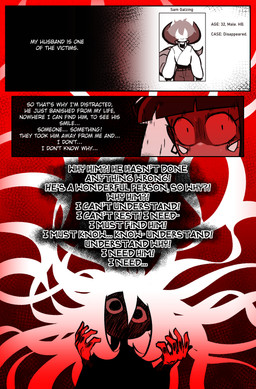 4_eyes abstract_background anguish clothed clothed_female clothed_human clothed_humanoid clothed_male clothing crazy_eyes despair desperation dialogue duo female female_human hair long_hair male male_humanoid mouthless multi_eye not_furry red_eyes scared speech_bubble talking_to_another text wide_eyed cuchuflin nintendo pokemon andre_(cuchuflin) tamara_kazamoto human humanoid mammal 2025 absurd_res comic digital_drawing_(artwork) digital_media_(artwork) english_text hi_res