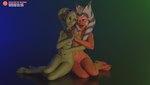 breasts duo feet female female/female hand_holding lekku_(anatomy) lips nipples nude smile airress3d t1g3r_nsfw star_wars ahsoka_tano hera_syndulla alien humanoid togruta twi'lek 3d_(artwork) digital_media_(artwork) hi_res