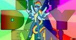 2011 anthro anthrofied blue_fur equine eyewear female friendship_is_magic fur glasses hair hentai_boy mammal multi-colored_hair my_little_pony pegasus rainbow rainbow_dash_(mlp) rainbow_hair solo wings
Rating: Safe
Score: -1
User: Hentai_Boy
Date: April 11, 2011