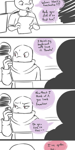 2019 anthro cellphone chair clothed clothing comic computer dialogue donatello_(tmnt) duo_focus english_text group hi_res holding_object inkyfrog laptop male open_mouth open_smile paper partially_colored phone purple_eyes raphael_(tmnt) red_eyes reptile scalie shell silhouette simple_background sitting smile speech_bubble table teenage_mutant_ninja_turtles text turtle white_background
Rating: Safe
Score: 1
User: JAKXXX3
Date: March 18, 2019 2019 anthro cellphone chair clothed clothing comic computer dialogue donatello_(tmnt) duo_focus english_text group hi_res holding_object inkyfrog laptop male open_mouth open_smile paper partially_colored phone purple_eyes raphael_(tmnt) red_eyes reptile scalie shell silhouette simple_background sitting smile speech_bubble table teenage_mutant_ninja_turtles text turtle white_background
Rating: Safe
Score: 1
User: JAKXXX3
Date: March 18, 2019
