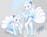 anthro anthrofied breasts butt cleavage clothed clothing dress female inner_ear_fluff kemono looking_at_viewer looking_back multiple_poses open_mouth panties pokemorph pose simple_background smile solo tuft underwear young blasticussaturn nintendo pokemon lillie_(pokemon) pokemon_trainer snowy_(pokemon) alolan_form alolan_vulpix generation_7_pokemon pokemon_(species) regional_form_(pokemon) 2018 absurd_res hi_res