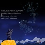 barbel_(anatomy) bodily_fluids cloud constellation crying draco_(constellation) eyes_closed horn japan mountain night sad sitting sky star starry_sky tail tears text tribute young erhena dragon_ball mythology goku dragon mythological_creature mythological_scalie scalie 1:1 absurd_res hi_res in_memoriam