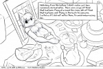 3:2 anthro cake canid canine comic dessert english_text erect_nipples faf fafcomics female food fox furniture greyscale hetty_(faf) looking_at_viewer mammal monochrome nipple_outline nipples solo table text
