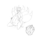 after_vore anthro belly big_belly breasts duo female female_pred female_prey overweight same_size_vore simple_background sitting vore white_background frakass animal_humanoid canid canid_humanoid canine canine_humanoid fox_humanoid humanoid mammal mammal_humanoid 1:1 2020 hi_res monochrome