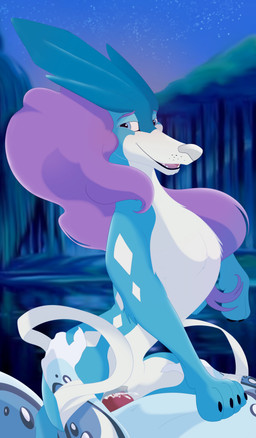 4_toes animal_genitalia animal_penis animal_vulva anthro anthro_on_feral anthro_penetrating anthro_penetrating_female anthro_penetrating_feral bestiality black_claws black_lips blue_body blue_eyes blue_fur bodily_fluids butt butt_grab canine_genitalia canine_vulva claws cowgirl_position cum cum_from_vagina cum_in_vagina cum_inside cum_on_own_penis cum_on_penis cum_on_self duo eyebrows faceless_character faceless_male feet female female_focus female_on_anthro female_on_top female_penetrated feral feral_on_top feral_penetrated forest from_front_position fur genital_fluids genitals grey_vulva hair hand_on_butt lake leg_grab lips looking_aside looking_at_viewer lying male male/female male_on_feral male_penetrating male_penetrating_female male_penetrating_feral multicolored_body multicolored_fur night on_back on_bottom on_top open_mouth outside penetration penile penile_penetration penis penis_in_vagina pink_tongue plant purple_eyebrows purple_hair red_penis sex side_view sitting sky snout solo_focus star starry_sky straddling teeth thigh_grab toe_claws toes tongue tree two_tone_body two_tone_fur vaginal vaginal_penetration vulva water whisker_spots white_body white_fur white_nose blurrypanda nintendo pokemon ambiguous_species canid canine generation_2_pokemon legendary_pokemon mammal pokemon_(species) suicune 2023 absurd_res hi_res