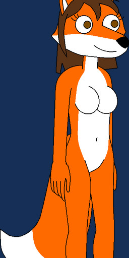 anthro female solo joey_nigro miss_fox_(joey_nigro) canid canine fox mammal red_fox true_fox alpha_channel