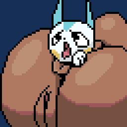 anal anal_vore animated_gif anthro duo female female/female feral twerking vore cimche nintendo pokemon generation_4_pokemon lopunny pachirisu pokemon_(species) 1:1 animated low_res short_playtime