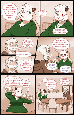 anthro antlers breasts clothing crossed_arms dialogue female fluffy hoodie horn male scrunched_nose smug stretching_arms tail text tongue tongue_out topwear themuffinly muffin_(themuffinly) winnie_(themuffinly) domestic_ferret jackalope lagomorph leporid mammal mustelid musteline rabbit rodent sciurid tree_squirrel true_musteline weasel comic english_text hi_res
