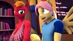 16:9 3d_(artwork) anthro anthrofied asking asking_another asking_what big_macintosh_(mlp) breasts cleavage clothed clothing crossgender dialogue digital_media_(artwork) duo english_text equid equine feathers female fluttershy_(mlp) friendship_is_magic ftm_crossgender hasbro hi_res male mammal mtf_crossgender my_little_pony question senthaurekmern talking_to_another text widescreen yellow_body yellow_feathers