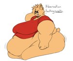 annoyed anthro belly big_belly big_breasts big_butt bottomless breasts butt clothed clothing female hair morbidly_obese morbidly_obese_anthro morbidly_obese_female obese obese_anthro obese_female overweight overweight_anthro overweight_female profanity solo text kaboodles brianna_(kaboodles) mean_brianna_(kaboodles) bear mammal 2021 english_text