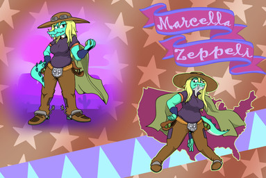 anthro big_breasts breasts clothed clothed_anthro clothing cosplay desert female fully_clothed fully_clothed_anthro gesture hand_gesture leaning leaning_backward looking_at_viewer non-mammal_breasts slightly_chubby slightly_chubby_anthro slightly_chubby_female v_sign marcodile jojo's_bizarre_adventure steel_ball_run gyro_zeppeli marcella_(marcodile-arts) crocodilian reptile scalie hi_res
