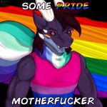 1:1 aktiloth aktiloth_(character) anthro bisexual_pride_colors bodypaint clothed clothing comment_chain digital_media_(artwork) dragon english_text face_paint hair hi_res horn lgbt_pride lgbt_pride_month lizard lol_comments male meme multicolored_clothing multicolored_neckwear multicolored_scarf multicolored_shirt multicolored_tank_top multicolored_text multicolored_topwear mythological_creature mythological_scalie mythology neckwear open_mouth pattern_clothing pride_color_background pride_color_bodypaint pride_color_clothing pride_color_face_paint pride_color_flag pride_color_neckwear pride_color_scarf pride_color_shirt pride_color_tank_top pride_color_text pride_color_topwear pride_colors profanity rainbow_flag rainbow_pride_colors rainbow_pride_flag rainbow_symbol reaction_image reptile scalie scarf shirt simple_background six-stripe_rainbow_pride_colors smile solo striped_clothing stripes super_gay tank_top text topwear vincian_pride_colors