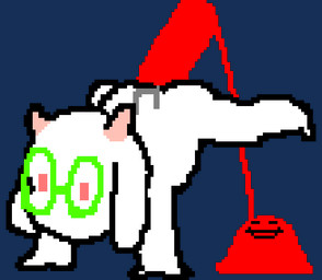 anal anthro chibi duo eyewear glasses horn male male/male male_penetrated male_penetrating male_penetrating_male nude penetration sex white_body kinkykong deltarune undertale undertale_(series) nubert ralsei bovid caprine goat mammal animated digital_media_(artwork) pixel_(artwork) pixel_animation short_playtime