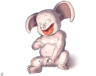 anthro ball_fondling balls biped cute_fangs fangs feet flaccid fondling foreskin front_view genitals humanoid_genitalia humanoid_penis long_foreskin looking_down male moobs naughty_face navel nipples nude overweight overweight_anthro overweight_male penis plantigrade sitting solo spread_legs spreading teeth tongue tongue_out unretracted_foreskin seyrmo dragon_ball oolong_(dragon_ball) domestic_pig mammal suid suine sus_(pig) 5:4 signature source_request