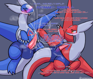 >_< aroused blep blue_body blush bodily_fluids bottomwear breath clothing cum cum_fountain cum_on_chest cum_on_face cum_on_own_chest cum_on_own_face cum_on_self cum_on_tail dialogue dirty_talk dripping duo ejaculation erection erection_under_clothing eyes_closed feral floating fur furgonomics genital_fluids genitals glistening glistening_genitalia glistening_penis grey_background gynomorph hands-free intersex looking_at_another looking_at_partner male multicolored_body orgasm orgasm_face penis precum precum_drip precum_on_self premature_ejaculation premature_orgasm red_body red_penis shorts simple_background spandex spandex_shorts sweat_emanata tail tapering_penis teasing text throbbing throbbing_penis tight_bottomwear tight_clothing tight_shorts tongue tongue_out tremble_spikes two_tone_body voyeur white_body white_fur conditional_dnp delphoxiscool nintendo pokemon generation_3_pokemon latias latios legendary_pokemon pokemon_(species) english_text hi_res signature brother_(lore) brother_and_sister_(lore) incest_(lore) incestuous_temptation_(lore) incestuous_voyeur_(lore) sibling_(lore) sister_(lore)