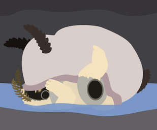 anal antennae_(anatomy) anthro anthro_on_feral anthro_penetrated bestiality cave duo egg feral feral_penetrating feral_penetrating_anthro from_front_position gigas_jorunna_parva intersex intersex/male lying machine male mating_press on_back oviposition penetration questionable_consent sex water tf2_demo_2004 arthropod hybrid insect lepidopteran moth protogen hi_res