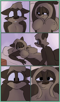 anthro bed bedroom_eyes big_breasts breasts brown_body duo eyelashes female furniture imminent_incest imminent_sex male male/female narrowed_eyes nipples nude parent_incest pillow seductive dirty_bunny marissa_keys tommy_keys mammal procyonid raccoon comic incest_(lore) mother_(lore) mother_and_child_(lore) mother_and_son_(lore) parent_(lore) parent_and_child_(lore) parent_and_son_(lore) son_(lore)