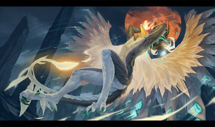 anthro fantasy flying magic male overwhelming power solo conditional_dnp royz mythology dragon mythological_creature mythological_scalie scalie 2025 hi_res