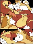 2013 anal anal_penetration anthro anus ball_fondling ball_nuzzling balls bear biceps big_balls big_butt big_muscles big_penis blue_eyes brown_fur butt canine chubby claws dog erection eyes_closed fur gay hair humanoid_penis interspecies itreyu licking lying malamute male mammal moan muscles musk nipples nude on_back open_mouth oral oral_sex overweight paws pecs penetration penis plain_background precum reclining rimming sex sitting smile spread_legs spreading tea_bagging thick_penis tongue tongue_out uncut vein wfa
Rating: Explicit
Score: 35
User: unforget
Date: March 08, 2013
