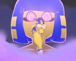 anthro big_breasts breasts detailed_background female first_person_view hypnotizing_viewer looking_at_viewer mind_control solo submissive submissive_pov thick_thighs sauce-guy animal_crossing nintendo ankha_(animal_crossing) domestic_cat felid feline felis mammal 5:4