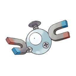 1_eye ambiguous_gender front_view horseshoe_magnet magnet metallic_body mouthless noseless not_furry round_body round_eyes screw simple_background solo white_background white_sclera ken_sugimori nintendo pokemon generation_1_pokemon magnemite pokemon_(species) 1:1 full-length_portrait official_art portrait