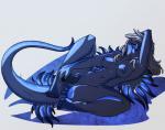 anthro blue_cerata blue_tail breasts cerata_(anatomy) dildo female genitals long_tail masturbation nipples non-mammal_breasts penetration pussy sex_toy solo tail toying_self vaginal vaginal_masturbation avante92 aeolid_nudibranch aeolid_nudibranch_humanoid aquatic_gastropod blue_dragon_slug gastropod humanoid marine mollusk nudibranch sea_slug slug tailed_humanoid 2015