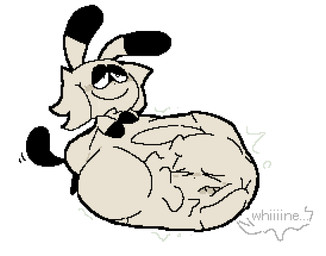 abdominal_bulge ambiguous_anthro ambiguous_gender ambiguous_pred anthro anthro_pred belly big_belly biped black_arms black_body black_ear_tips black_eyelids black_feet black_fur black_nose black_tail blush blush_lines cheek_blush chest_tuft closed_smile different_sized_pupils dipstick_ears dot_nose ear_markings face_imprint feet fully_inside fur gloves_(marking) hair half-closed_eyes hand_imprint hand_on_belly hand_on_own_belly huge_belly huge_hips imprint long_ears markings monotone_background monotone_belly monotone_face monotone_hair monotone_tail motion_lines mouth_closed multicolored_body multicolored_ears multicolored_fur narrowed_eyes nude_ambiguous nude_anthro rumbling_stomach same_size_vore satisfied short_arms short_legs side_view simple_background sleepy_eyes smile soft_vore solo tail tail_motion tan_arms tan_belly tan_body tan_ears tan_face tan_fur tan_hair tan_tuft text tuft two_tone_arms two_tone_body two_tone_ears two_tone_fur unseen_prey unwilling_prey vore whining white_background wide_hips wide_smile meatcanister daniel_(meatcanister) mammal 2026 digital_media_(artwork) english_description english_text full-length_portrait pixel_(artwork) portrait male_(lore)