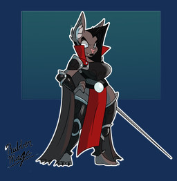 anthro armor barefoot big_breasts biped black_hair black_lipstick bottomwear breastplate breasts cape claws clothing fangs feet female fishnet_clothing fishnet_topwear grey_body hair hand_on_hip holding_melee_weapon holding_object holding_rapier holding_sword holding_weapon inner_ear_fluff lipstick loincloth long_hair makeup melee_weapon outline pale_eyes pauldron rapier simple_background small_waist solo sword teeth thick_thighs toony topwear transparent_background tuft unconvincing_armor weapon white_outline wide_hips winged_arms wings rubbermage bat leaf-nosed_bat mammal microbat vampire_bat yangochiropteran 2016 alpha_channel hi_res